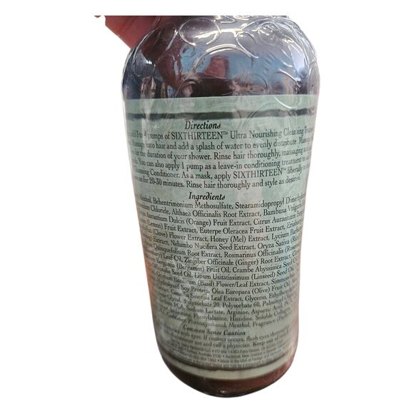 WEN By Chaz Dean Six Thirteen Cleansing Treatment 12 OZ NEW PACKAGE - Picture 3 of 6